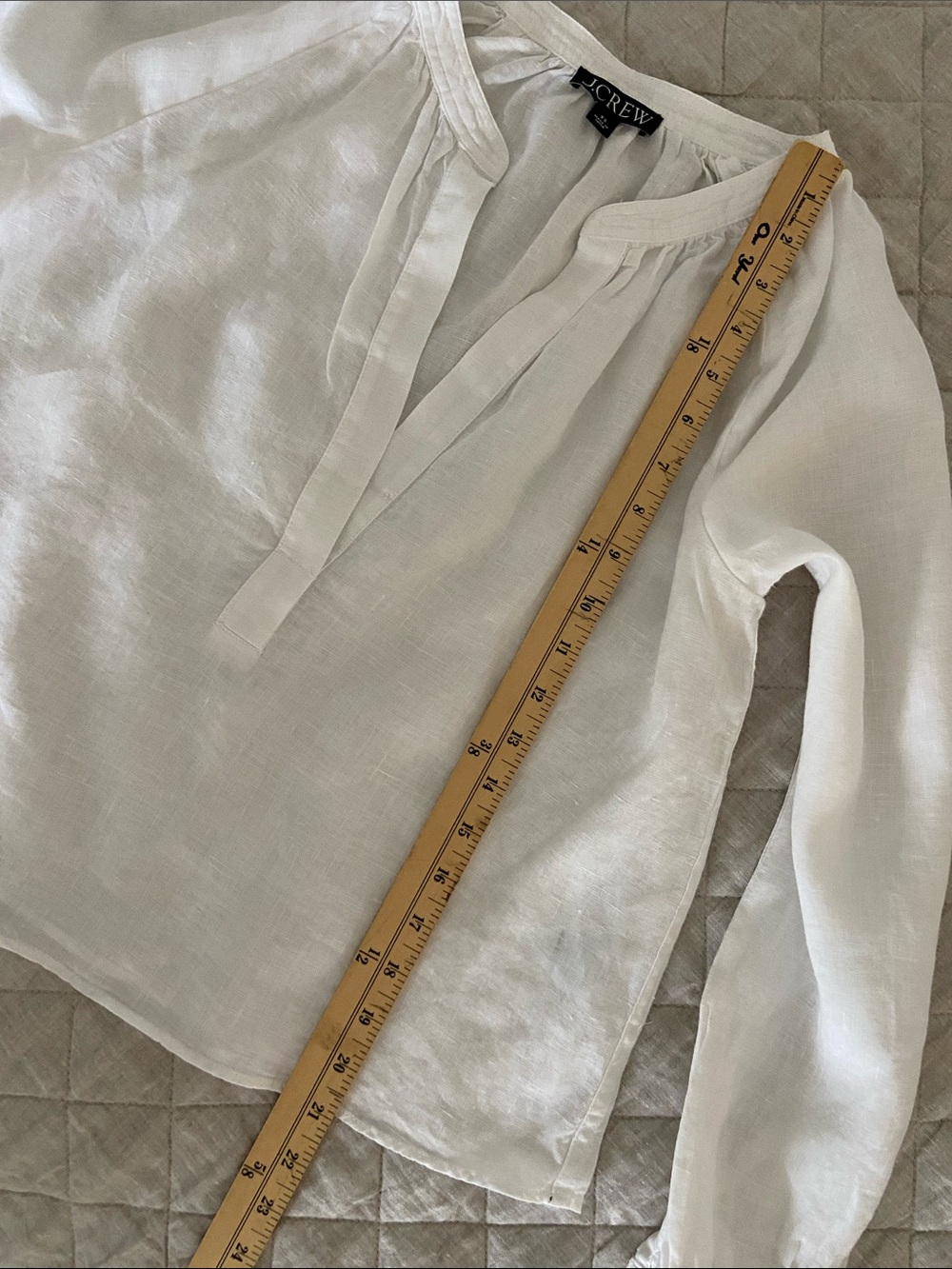 J. Crew Cabana Linen Top - Picture 9 of 9
